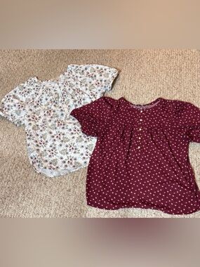 Lot of 2 Loft Blouses, Size Large